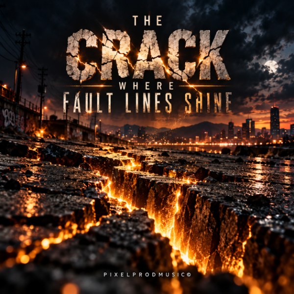 The Crack Where Fault Lines Shine